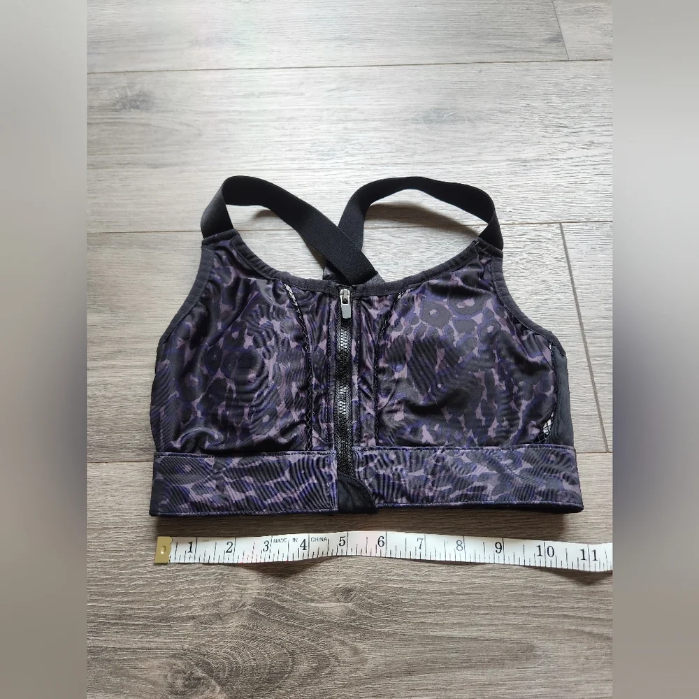 Fabletics‎ Zip front Zoe high support sports bra size XS